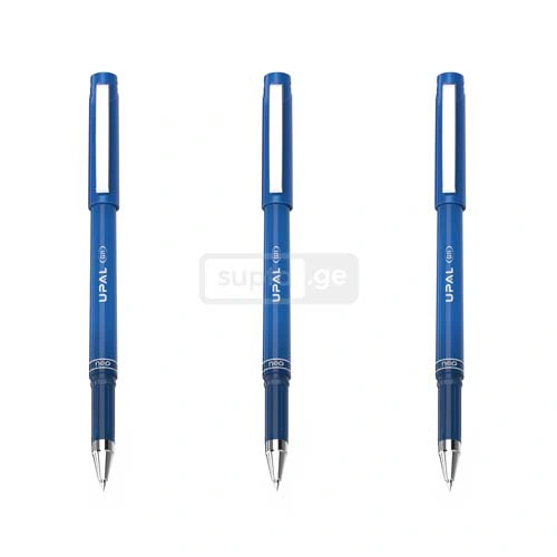 DELI-დელი კალამი გელიანი (ტუშის) ლურჯი 0,7მმ წვერით G11BL